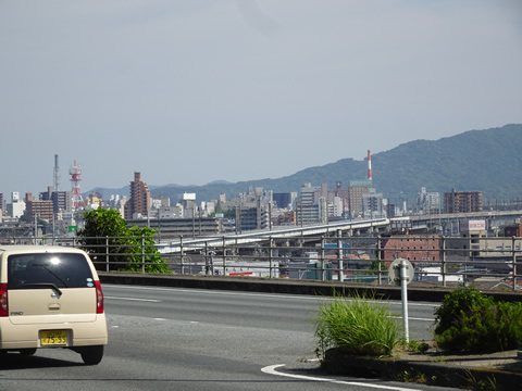 2号線から周南市街