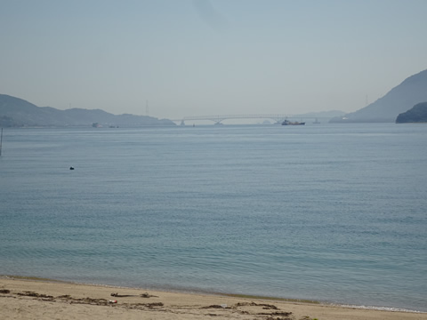 マリンパークから大島大橋