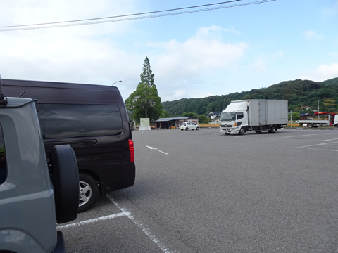 道の駅おふく駐車場1