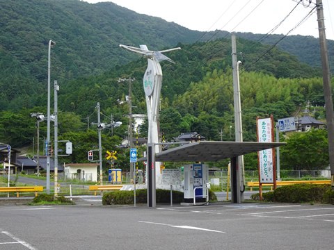 道の駅おふく駐車場