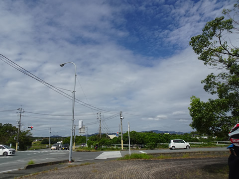 青空が出てきました