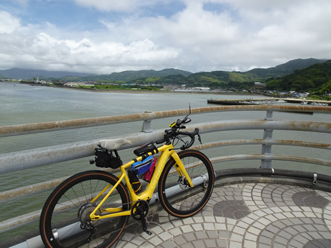 南周防大橋のてっぺん