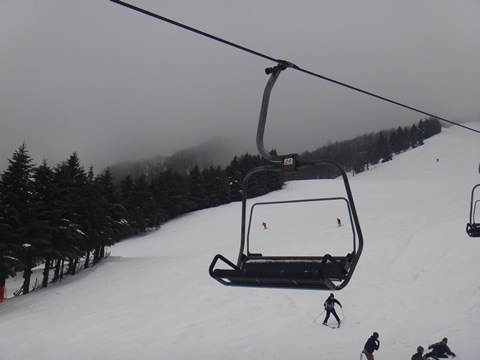 立山トリプルリフトから