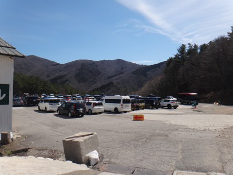 帰る前の駐車場