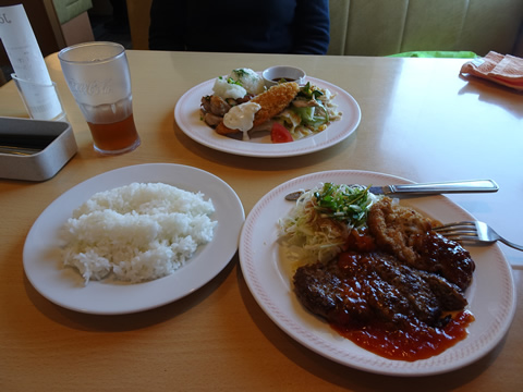 ジョイフル光小周防で昼食