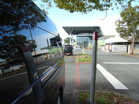 今回も道の駅川辺プラザかもとで車中泊