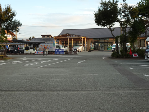 熊本・道の駅阿蘇　ここで車中泊でした