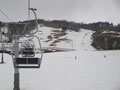 国設も雪は少な目です
